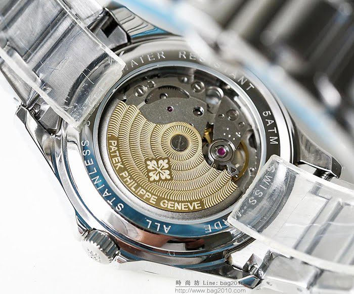 百達翡麗PATEK PHILPPE 2019最新精品推薦 全自動機械機芯 商務時尚 男士腕表  wssb4219